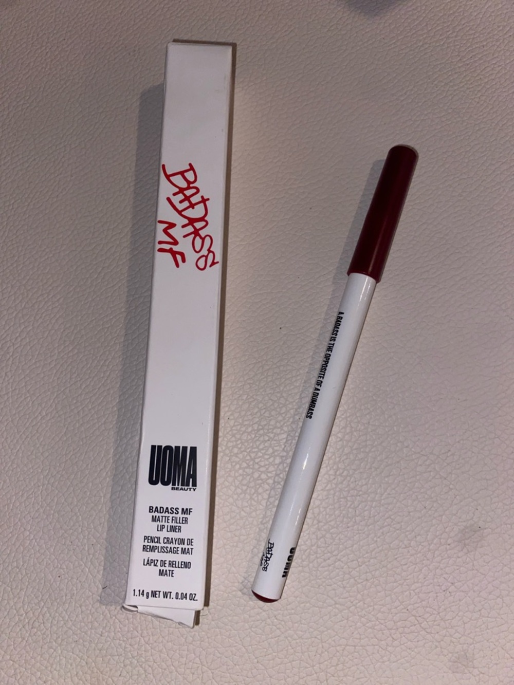 Uoma Beauty Badass MF Matte Lip Liner in Ross